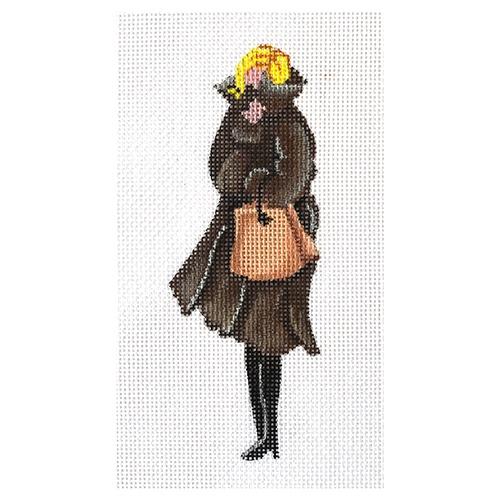 Full Length Mink Painted Canvas Patti Mann - 1
