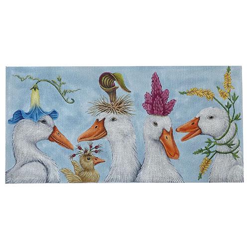 Gabby Geese Painted Canvas Melissa Shirley Designs