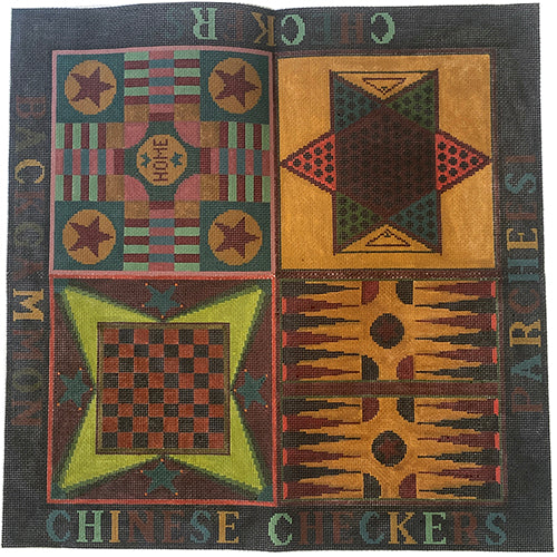 Game Boards Painted Canvas Cooper Oaks Design - 1