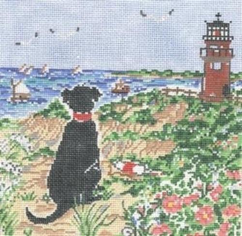 Gayhead Observer Painted Canvas Susan Wallace Barnes - 1