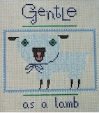 Gentle as a Lamb Painted Canvas Birds of a Feather - 1