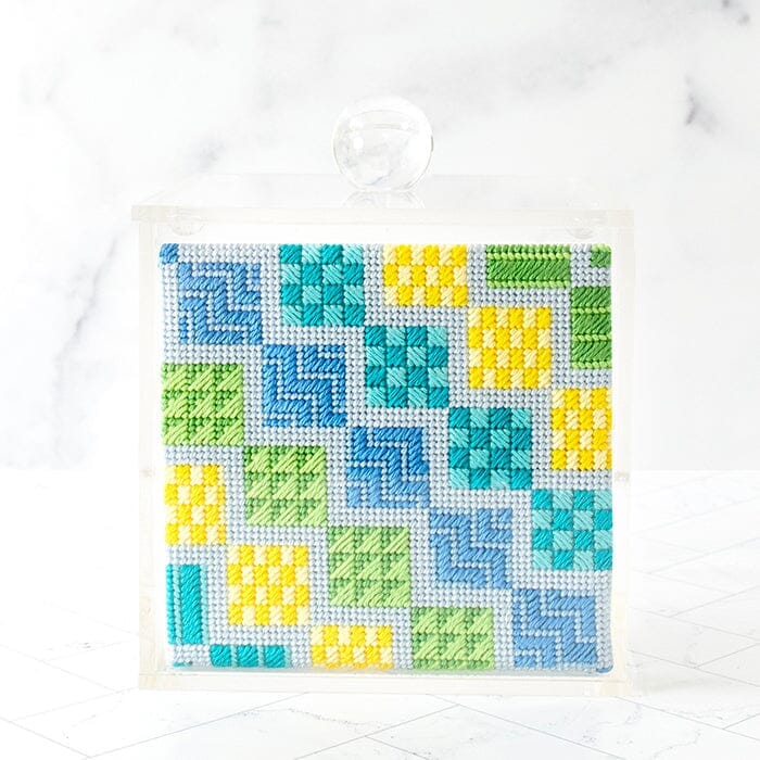 Geometric Sampler Class - Raleigh, NC Class Needlepoint.Com