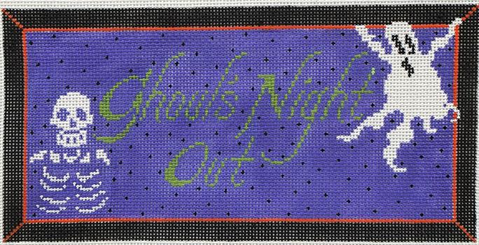 Ghouls' Night Out Painted Canvas Patti Mann