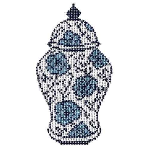 Ginger Jar Painted Canvas Morgan Julia Designs - 1