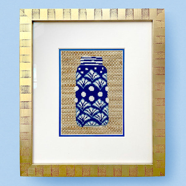 Ginger Jar Shells Kit Kits All About Stitching/The Collection Design