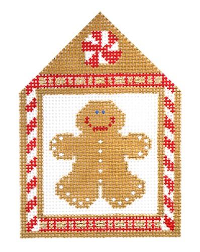 Gingerbread's in the House Painted Canvas The Princess & Me