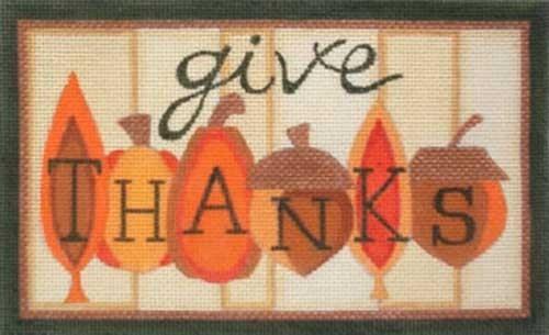 Give Thanks Painted Canvas Raymond Crawford Designs 