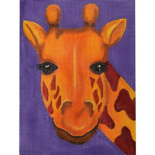 Gloria the Giraffe Painted Canvas Madeleine Elizabeth - 1
