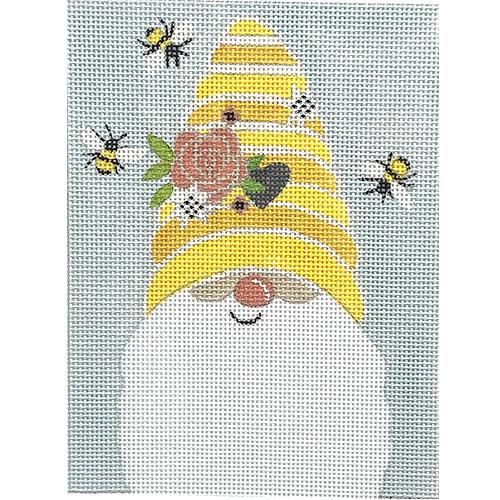 Gnome Bee Hive Face Painted Canvas Painted Pony Designs - 1