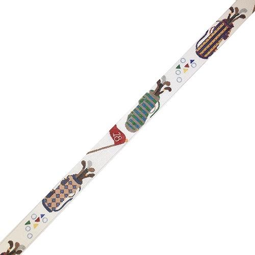 Golf Bags Belt Painted Canvas The Meredith Collection - 1