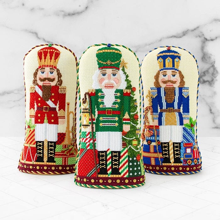 Green Double Sided Nutcracker Kit & Online Class Online Classes Kirk & Bradley - 7