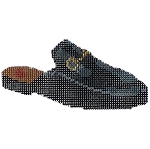 Gucci Princetown Inspired Loafer Painted Canvas Rachel Barri Designs - 1