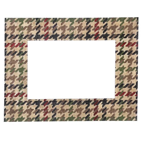 Guncheck Frame Painted Canvas Associated Talents - 1