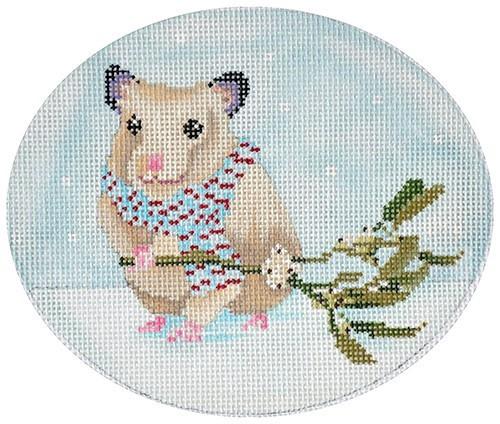 Hamster Painted Canvas Scott Church Creative