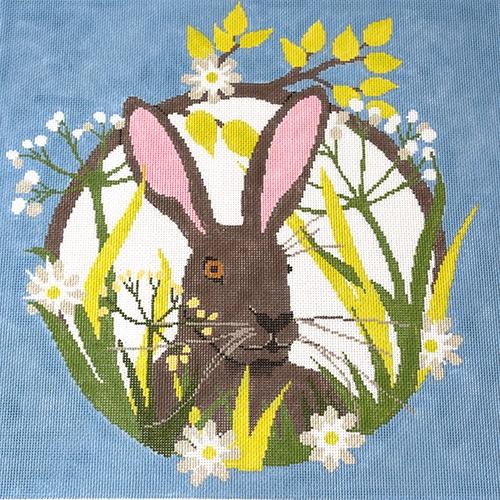 Hare Painted Canvas The Meredith Collection - 1