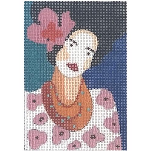 Hawaiian Woman Painted Canvas Colors of Praise - 1