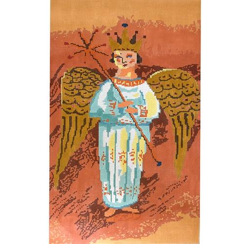 Heavenly Angel Painted Canvas Birds of a Feather - 1