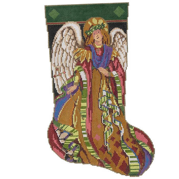 Heavenly Angel Painted Canvas CBK Needlepoint Collections