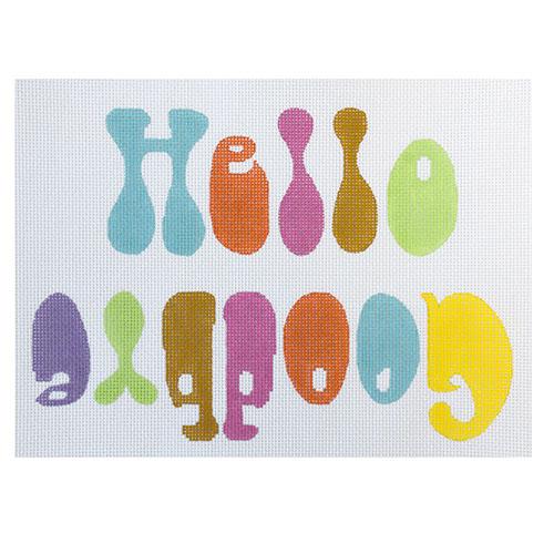 Hello Goodbye Painted Canvas Patricia Sone