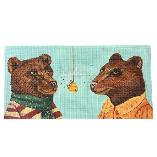 Hey Honey Painted Canvas Melissa Shirley Designs - 1