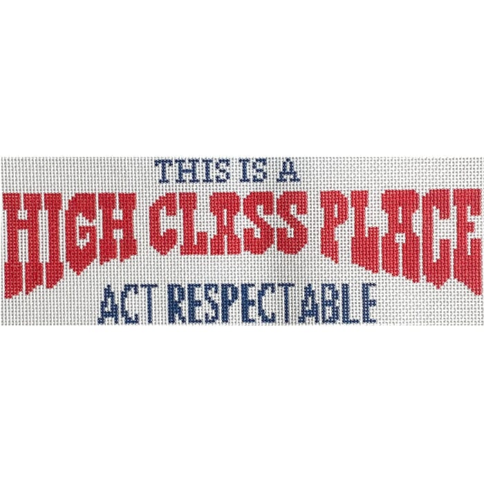High Class Place Painted Canvas Mopsey Designs - 1