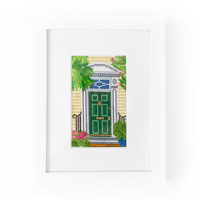 Historic Green Door Kit Kits Needlepoint To Go - 1