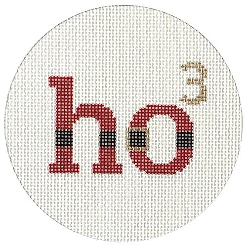 Ho3 Ornament Painted Canvas Pepperberry Designs - 1