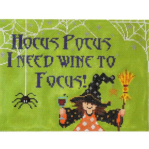 Hocus Pocus I Need Wine Painted Canvas The Meredith Collection - 1