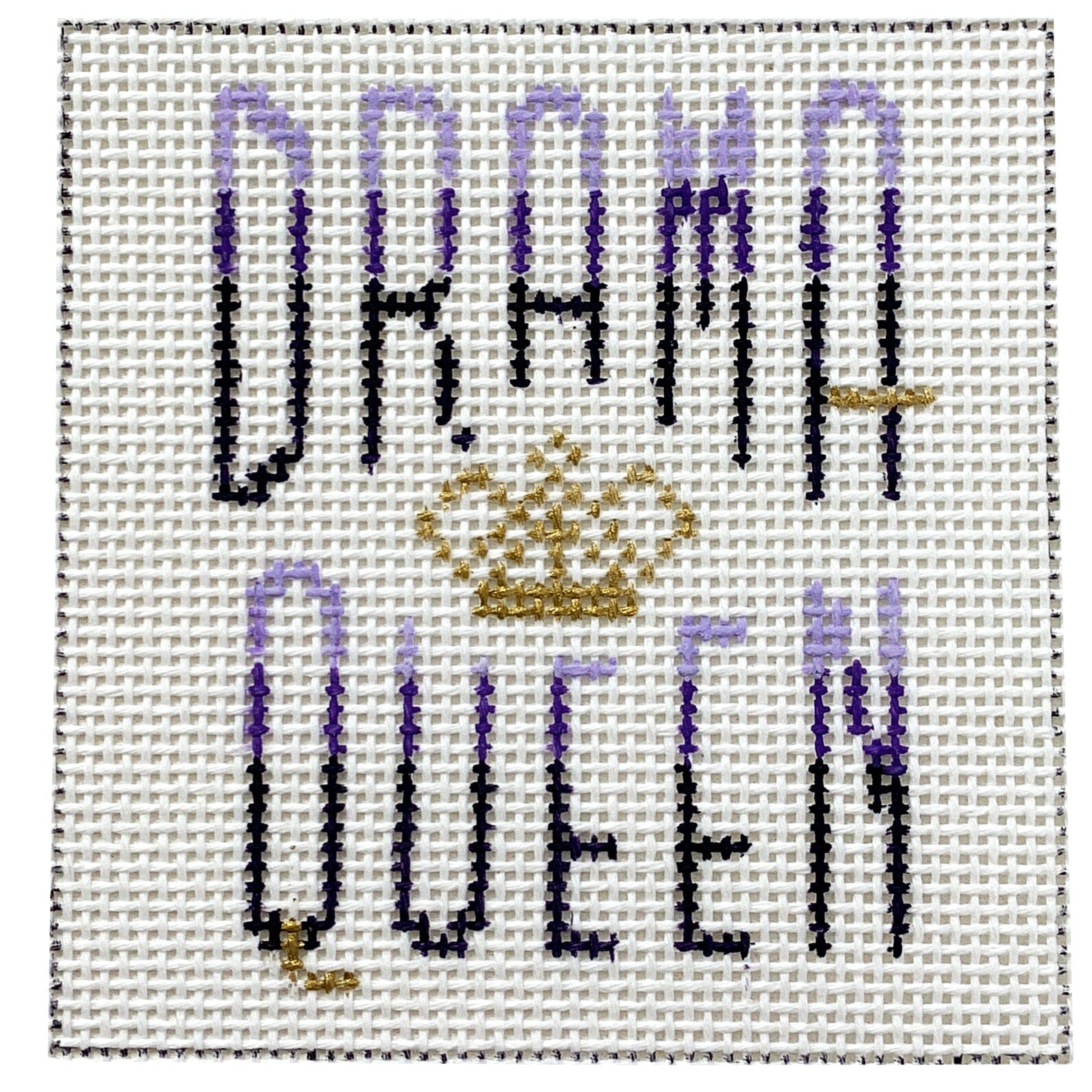 Home Collection Drama Queen Painted Canvas Patricia Sone - 1