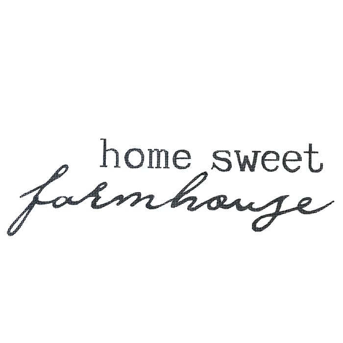 Home Sweet Farmhouse Painted Canvas Colors of Praise