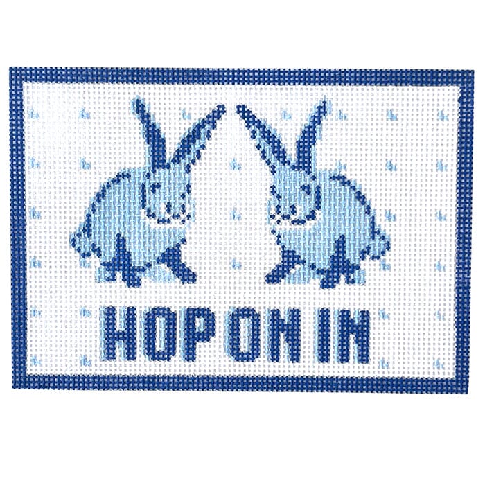 Hop on In Painted Canvas KCN Designers