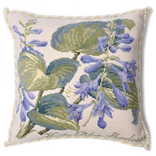 Hosta Blue Shadows Needlepoint Kit Kits Elizabeth Bradley Design 