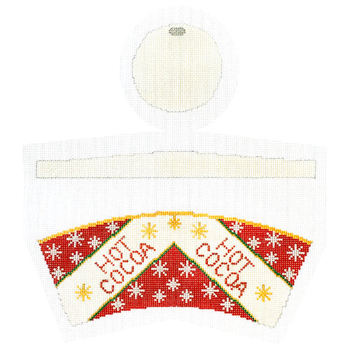 Hot Cocoa Painted Canvas Petite Sweets - 1