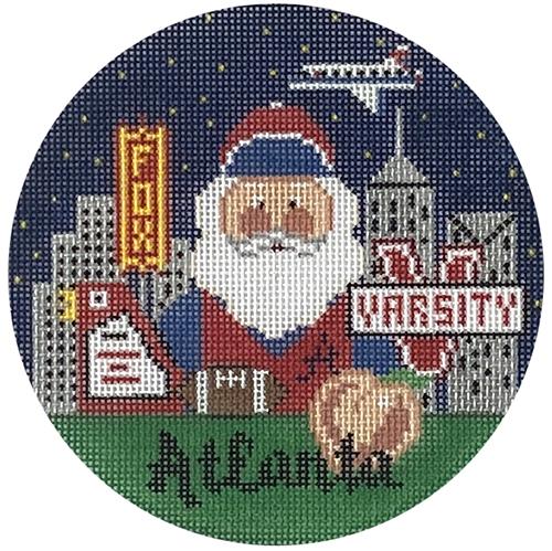 Hotlanta Ornament Painted Canvas The Meredith Collection - 1