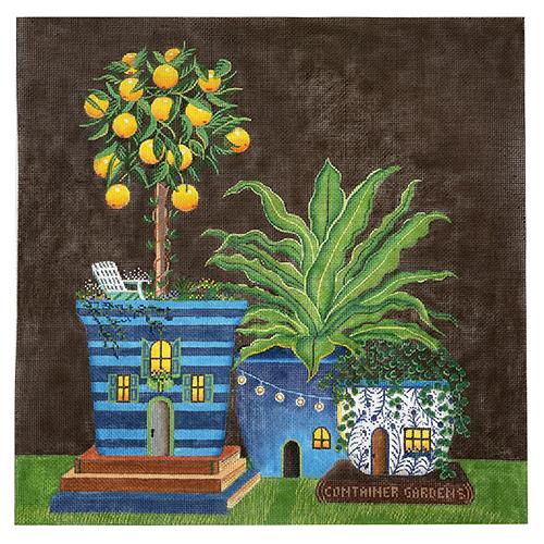 House Plants Collection Painted Canvas Painted Pony Designs - 1