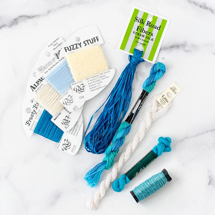 How to work with specialty threads technique class Online Classes Needlepoint.Com