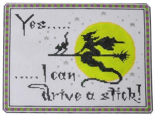 I Can Drive a Stick Painted Canvas The Meredith Collection - 1