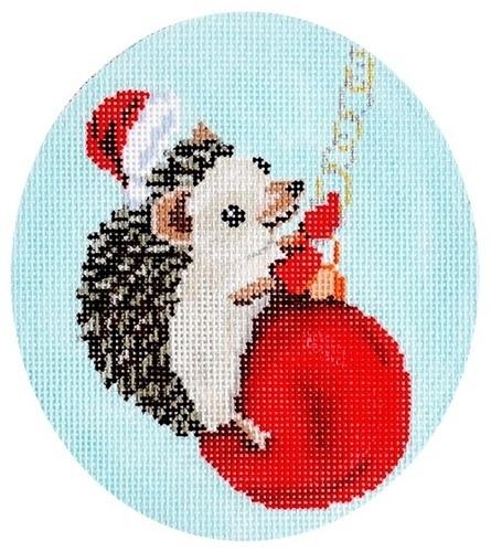 In Like a Xmas Wrecking Ball Painted Canvas Scott Church Creative - 1