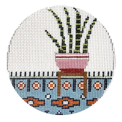 Indoor Snake Plant Painted Canvas Hello Tess - 1