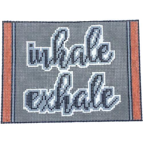 Inhale Exhale Painted Canvas Thorn Alexander