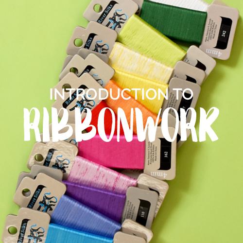 Introduction to Ribbonwork Online Class Online Course Needlepoint.Com - 1