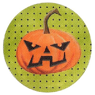 Jack O'Lantern Painted Canvas Kirk & Bradley - 1