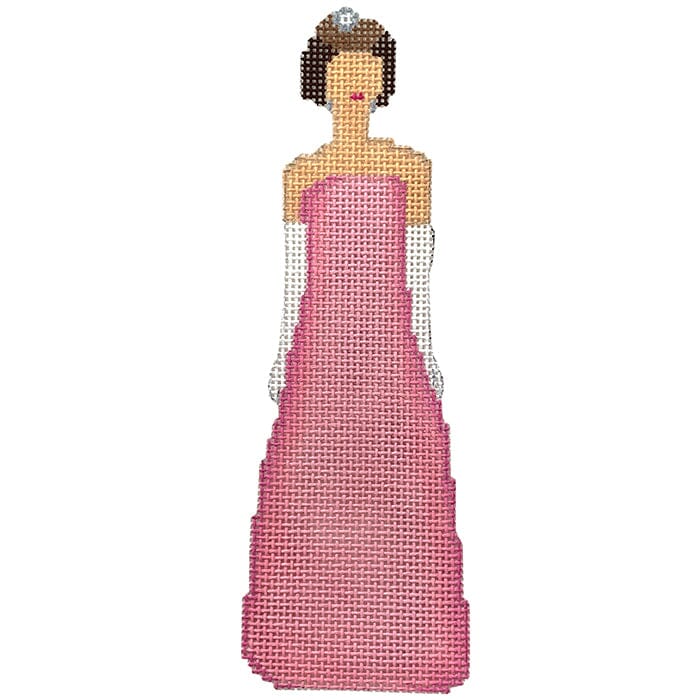 Jackie in Pink Painted Canvas All About Stitching/The Collection Design - 1