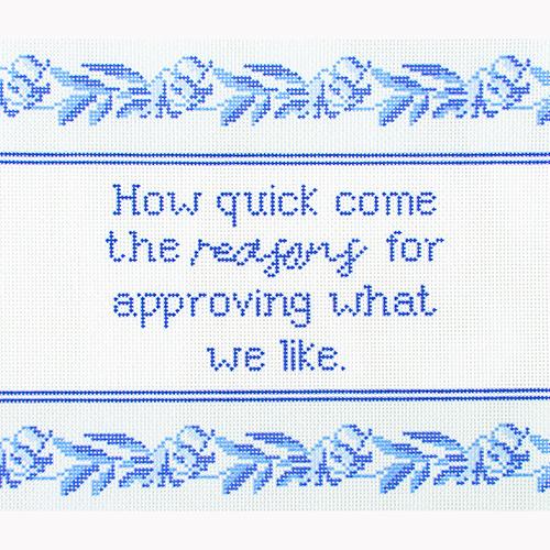 Jane Austen - Reasons Kit Kits Needlepoint To Go 