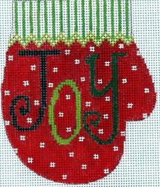 Joy Mitten Painted Canvas The Meredith Collection - 1