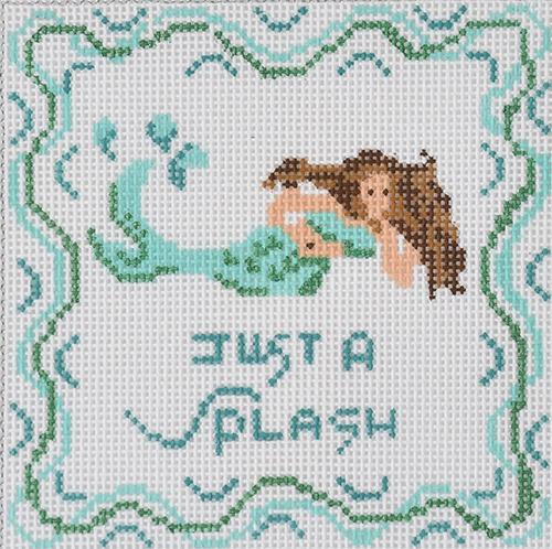 Just a Splash Painted Canvas Tina Griffin Designs - 1