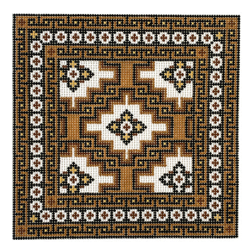 Karabagh Insert Painted Canvas CanvasWorks - 1