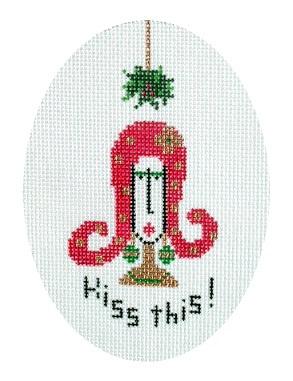 Kiss This! Painted Canvas Danji Designs - 1