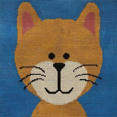Kitten Painted Canvas A Stitch in Time