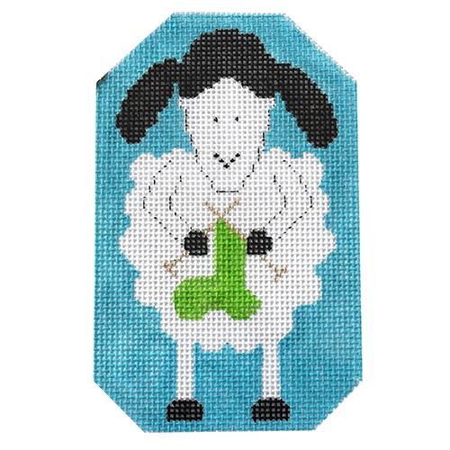 Knitting with My Own Wool! Painted Canvas The Princess & Me - 1